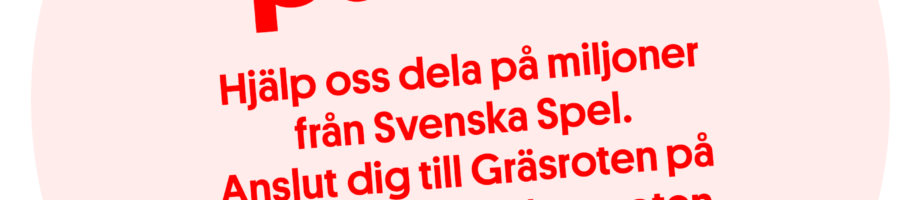 Stöd din förening aktivt via Gräsroten!